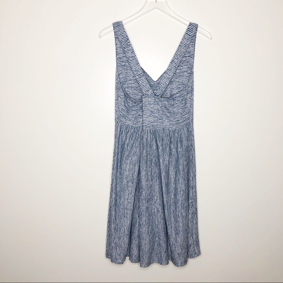 Universal Thread | Blue & White Stripe Tank Dress - Picture 5 of 6